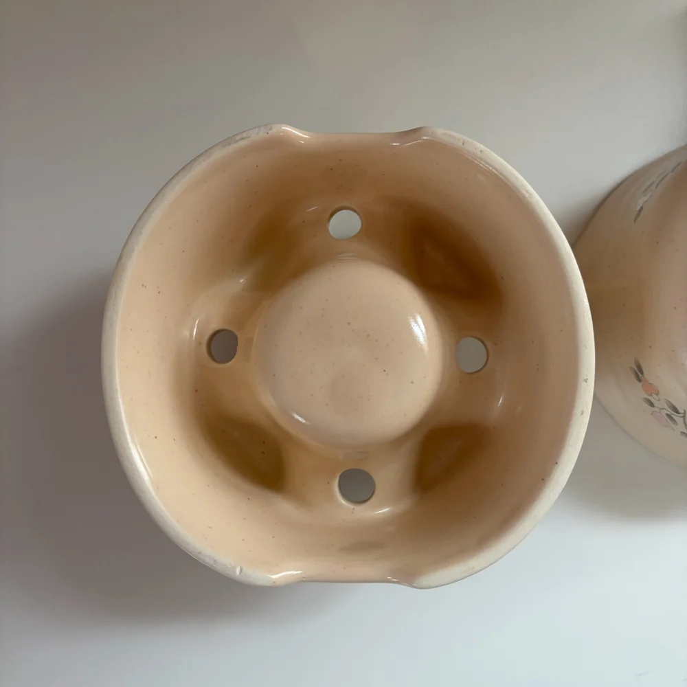Pfaltzgraff Potpourri-Butter Sauce with Stand